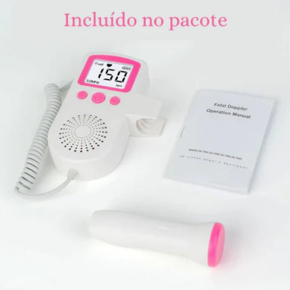 Monitor de Frequência Cardíaca FETAL DOPPLER